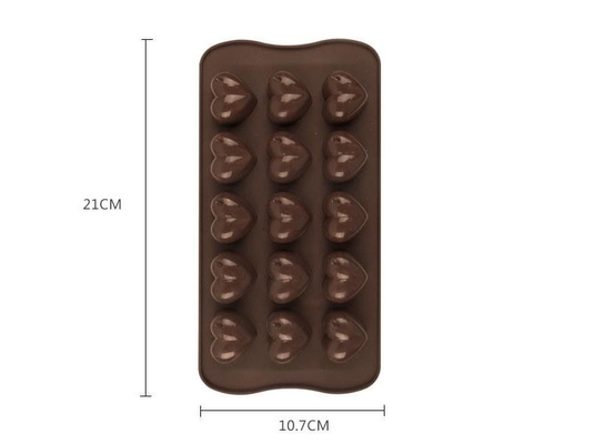 Les moules commerciaux de chocolat de silicone de bébé, chocolat professionnel moule la catégorie comestible