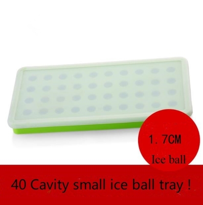 Le glaçon de silicone de réfrigérateur de boule moule le coffre-fort de lave-vaisselle de libération rapide