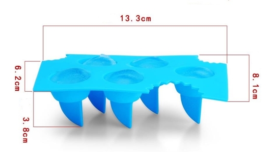Cavité sphérique de Tray Logg Printable 5 de glaçon d'OEM Bourbon personnalisable