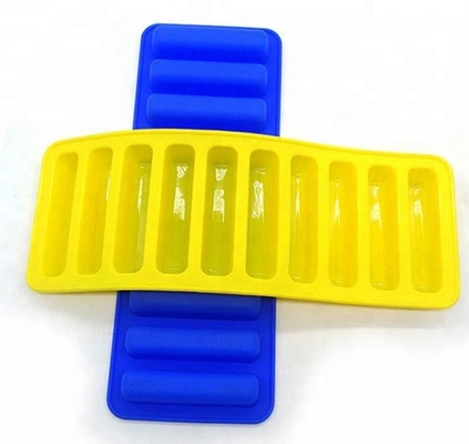 Moules à hautes températures de silicone de barre, non forme de cylindre de plateaux de glaçon de bâton