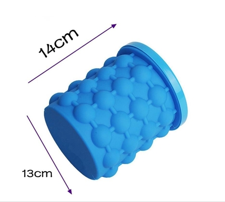 Les moules énormes de glaçon de silicone mettent en boîte des couleurs faites sur commande de Bucke pour le vin de refroidissement