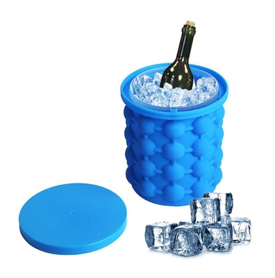 Les moules énormes de glaçon de silicone mettent en boîte des couleurs faites sur commande de Bucke pour le vin de refroidissement