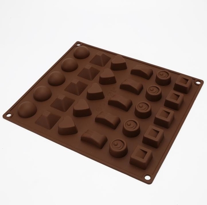 La sucrerie multi de style faisant des moules, mini chocolat moule le stockage facile de Noël 3d
