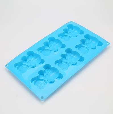 Le glaçon de fantaisie de silicone moule la cavité de la catégorie comestible 6 pour des cocktails