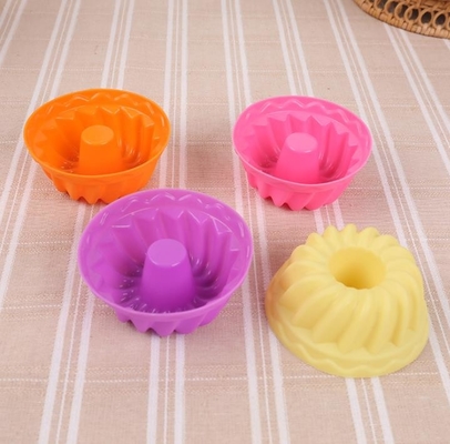 Le petit gâteau de silicone de forme de vis moule le coffre-fort écologique favorable de congélateur d'enfants