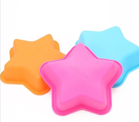 Les moules uniques de gâteau de silicone de conception, cuisson de silicone étame la longue durée de vie