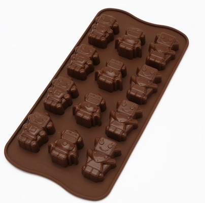 Moules flexibles doux professionnels de chocolat de silicone pour la fabrication du chocolat