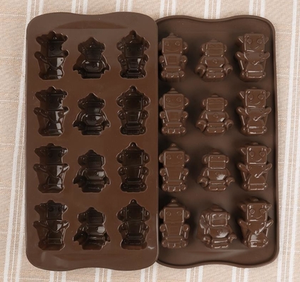 Moules flexibles doux professionnels de chocolat de silicone pour la fabrication du chocolat