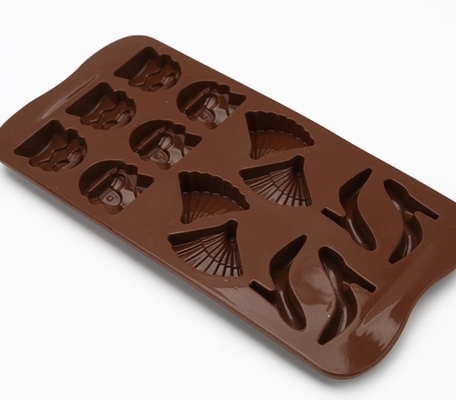 Les moules frais de bonbons au chocolat, chocolat fait sur commande miniature moule des biens
