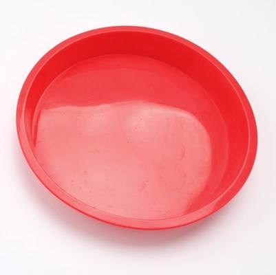 Le gâteau de silicone de 10 pouces moule autour de la longue longévité résistante à la chaleur circulaire