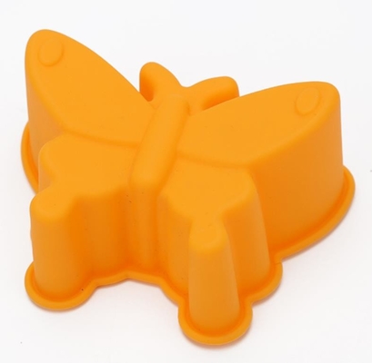 Conception de mouche à beurre d'accessoires de vaisselle de cuisine de moules de gâteau de silicone de Nolvety