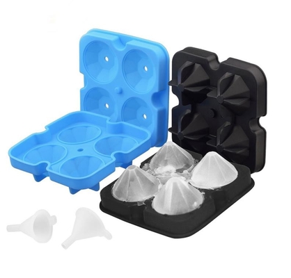 le glaçon de silicone du diamant 3D moule 12*12*3.8CM pour des boissons