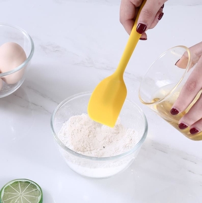 Le long feu vif matériel non néfaste mince de spatule de cuillère de silicone de cuisson