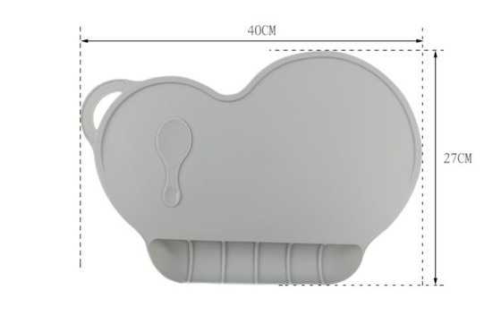 Le silicone de protection de déjeuner de dîner d'enfants badine le lavage de l'eau de produit réutilisable