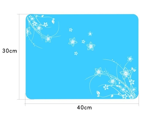 Le silicone de fleur badine l'économie de l'espace de la taille 40*30CM*0.85MM Flexibale de produit