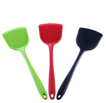 catégorie comestible de 3 styles différents faisant cuire des outils de cuisine de Turner de silicone