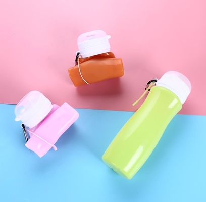 bouteilles d'eau libres de silicone de FDA de bouteilles d'eau du bpa 450ML avec le logo fait sur commande d'impression
