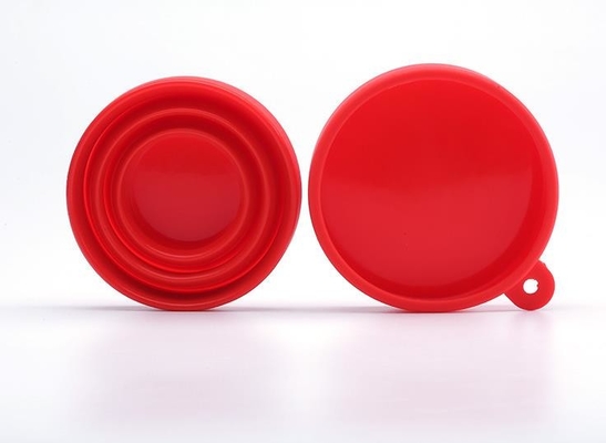 190ML le style BPA libèrent la tasse se pliante de silicone pliant de catégorie comestible