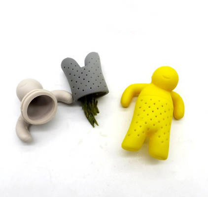 BPA libèrent l'homme standard d'infuser de thé de silicone de M. Tea FDA avec le paquet de boîte disponible