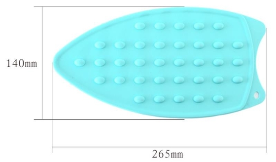 Silicone professionnel faisant cuire le tapis de repos de plat de plateau d'accessoires pour le fer