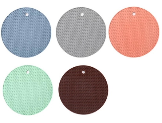 Ustensiles de silicone de noyau de Thikcened, tapis de alimentation 3MM de silicone anti bactéries