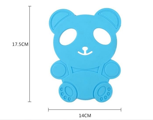 Outils de cuisine de silicone d'ours, enfants isolés résistants à la chaleur de tapis de Tableau librement