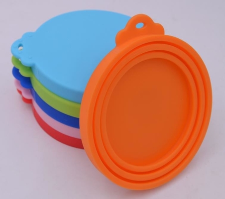 Les instruments uniques de cuisine d'excellent cachetage, silicone d'aliment pour animaux familiers peuvent des couvercles sans couture