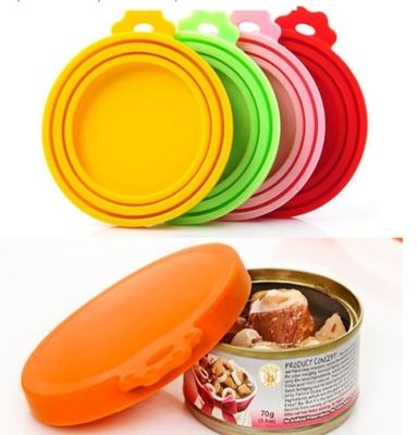 Les instruments uniques de cuisine d'excellent cachetage, silicone d'aliment pour animaux familiers peuvent des couvercles sans couture