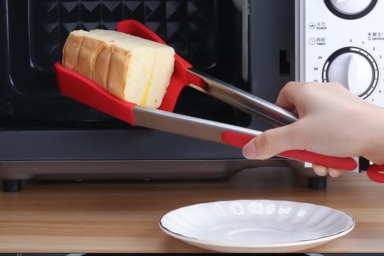 Outils intelligents de cuisine de silicone de 12 pouces, catégorie comestible de cuillères de cuisine d'Ilicone