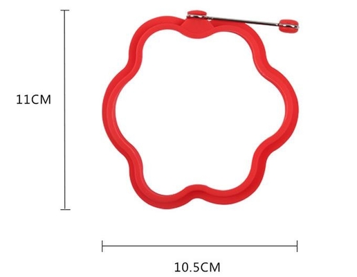 Ustensiles Deisgn créatif de cuisine de silicone de forme de fleur résistant à la chaleur