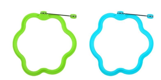 Ustensiles Deisgn créatif de cuisine de silicone de forme de fleur résistant à la chaleur