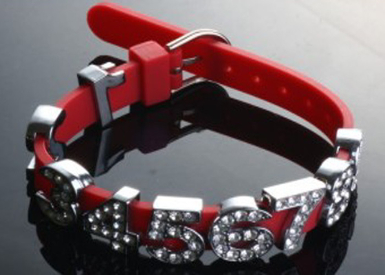 DIY a personnalisé le bracelet A - charme de bracelets de cuir d'unité centrale de lettres de glissière de Z