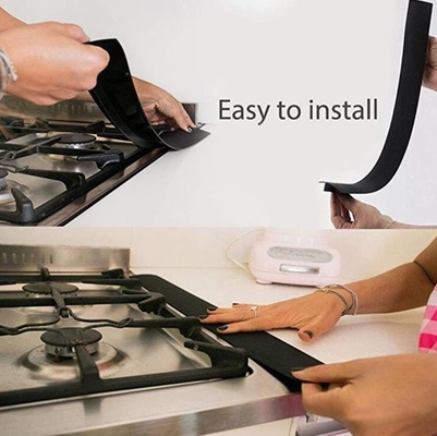 Le silicone flexible Gap de contre- de silicone de fourneau outils de cuisine couvre le joint Gap