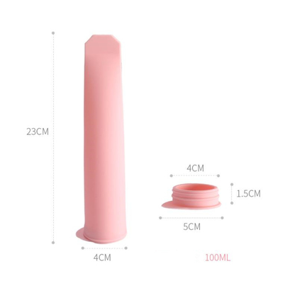 La glace à l'eau nordique de silicone de crème glacée de la couleur DIY moule la catégorie comestible commerciale avec le couvercle